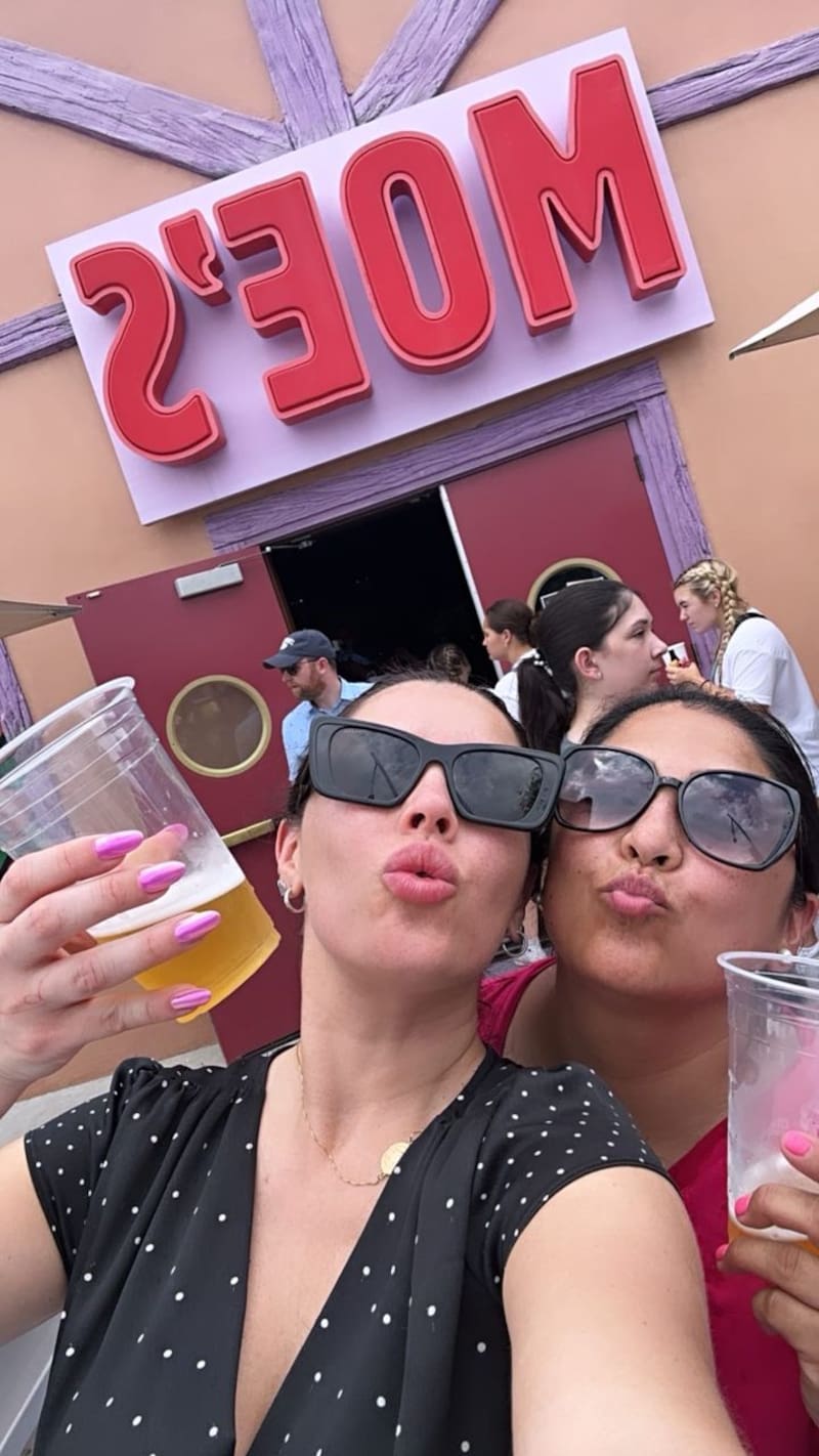 Daniela Aránguiz y su viaje a Orlando.