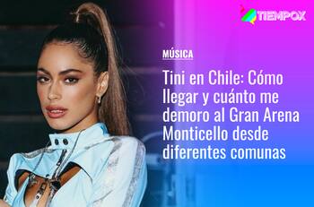 Tini en Chile: Cómo llegar y cuánto me demoro al Gran Arena Monticello en micro y metro desde diferentes comunas de Santiago