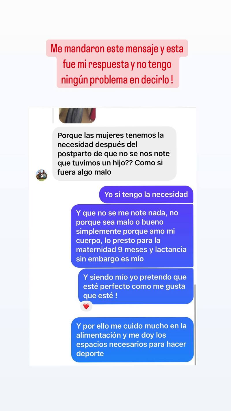 Esta fue la imágen que subió Tanza Varela a su Instagram. Fuente: @consttantina en Instagram.