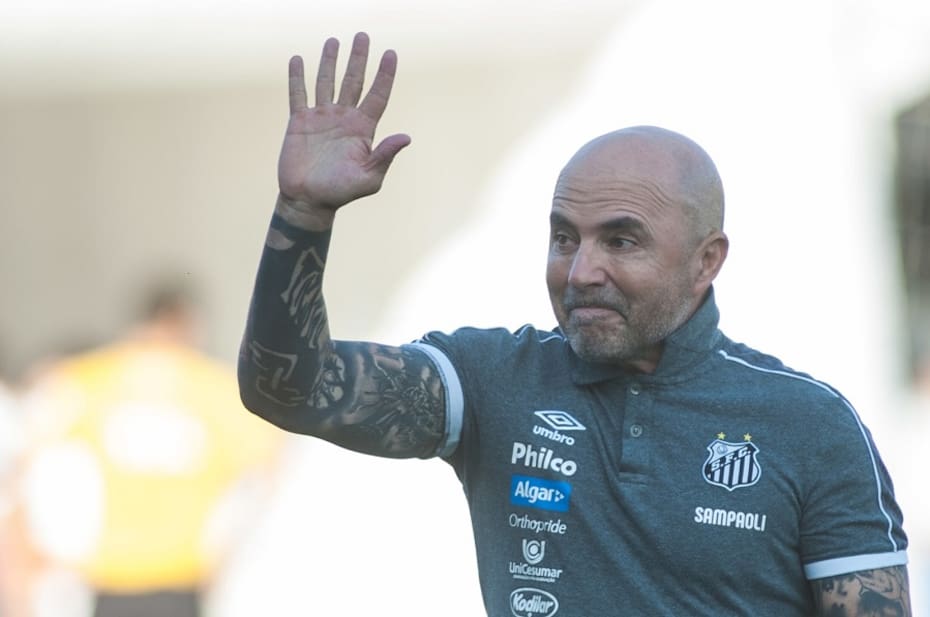 en 2019 con Santos.