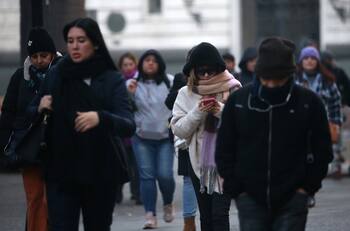 Este será el día más frío de la semana en la Región Metropolitana de Santiago
