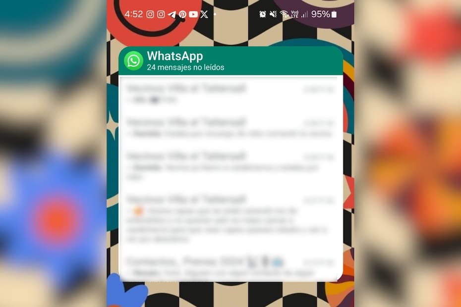 Otra forma para poder ver los mensajes de forma anónima es utilizando esta opción dentro de la app.