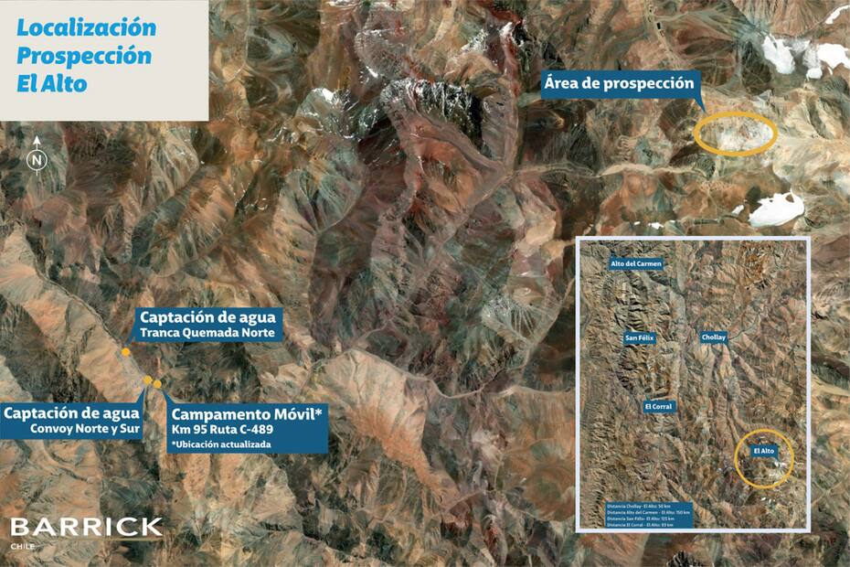 First $35M+ Project Launched - En Cancha Mining Project Location