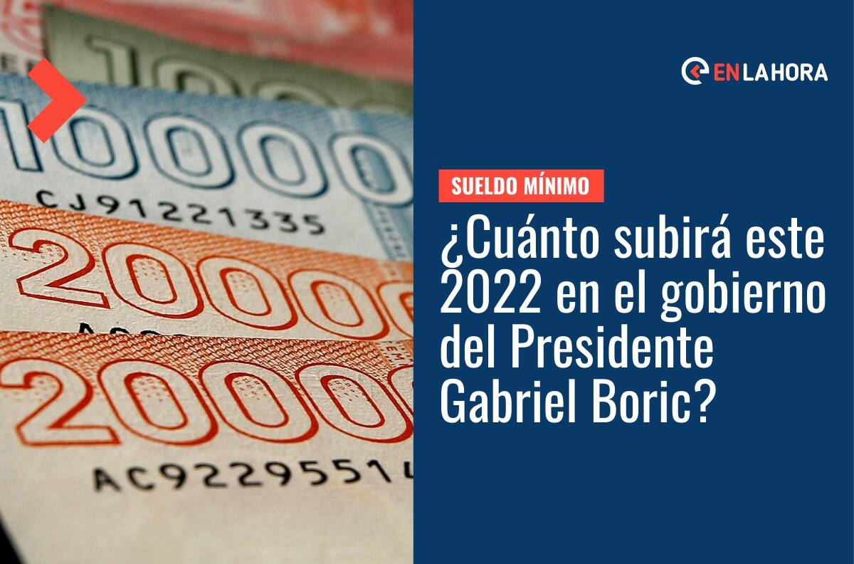Sueldo mínimo aumentará otra vez este 2022: ¿Cuánto subirá este año y cuándo se llegará a los $500.000 prometidos por el Presidente Gabriel Boric?