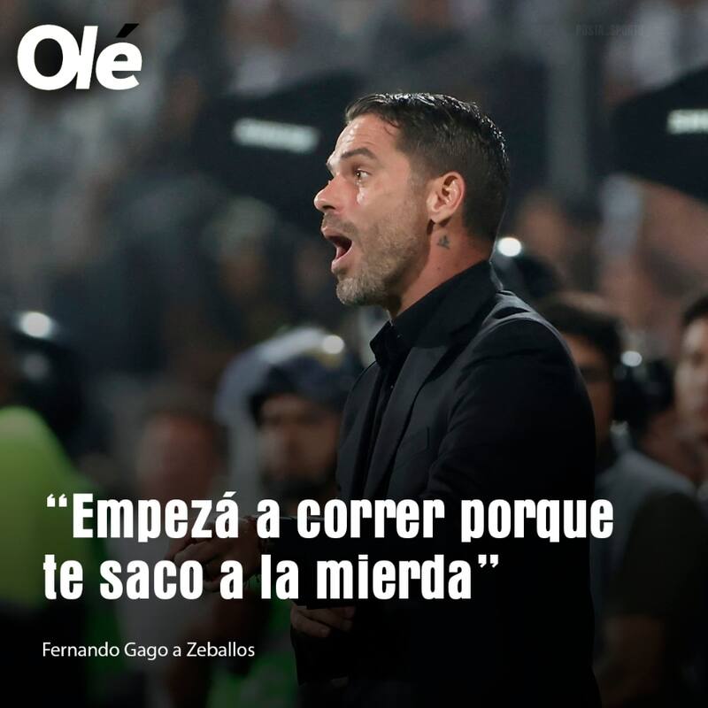 Arremetió contra Exequiel Zeballos. Foto: Olé.