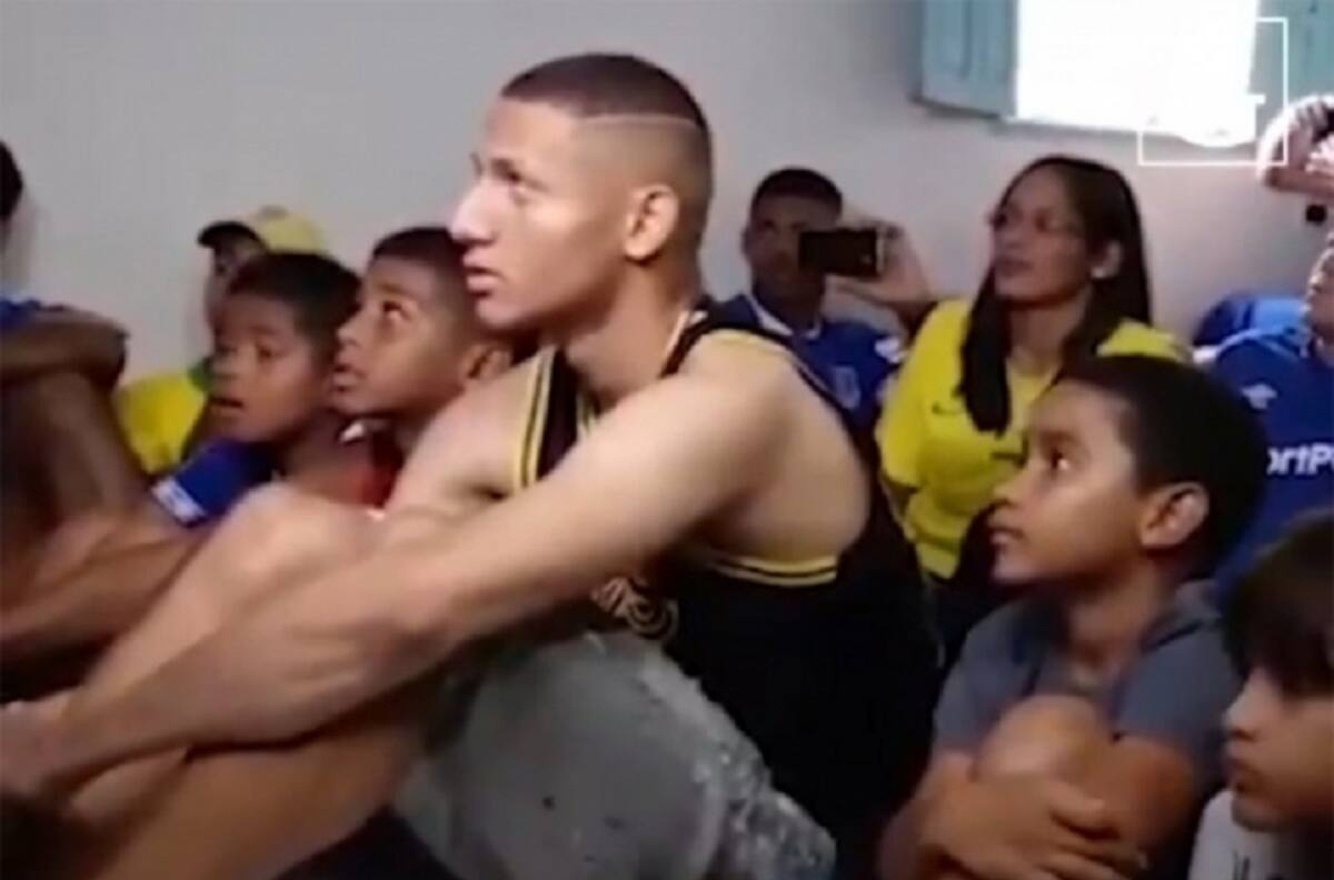 El eufórico festejo de Richarlison al enterarse de que estaba nominado para la Copa América