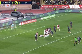 VIDEO | Espectacular: El tremendo golazo de tiro libre de Alexis Sánchez para Marsella ante Mónaco de Maripán