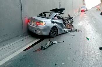 Conductor de accidente en Vespucio Sur que manejó sin licencia quedó con firma mensual y arraigo nacional