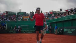 VIDEO l Alejandro Tabilo tras triunfo en Copa Davis: "Estoy muy feliz, es un punto muy importante"