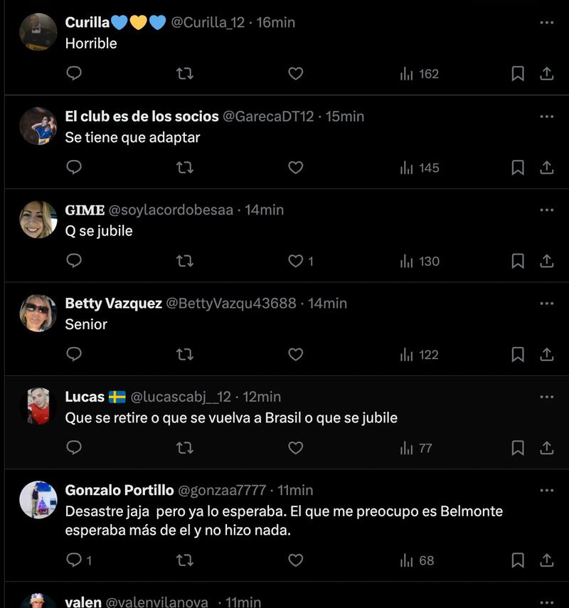 Hinchas de Boca Juniors criticaron y festinaron con el reestreno de Gary Medel.