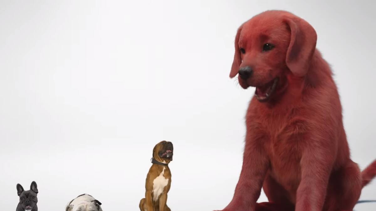 Así se verá “Clifford, el gran perro” en la pantalla grande