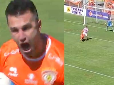 VIDEO | Le aguó la fiesta a Copiapó: el golazo de Gustavo Gotti para Cobreloa en Primera B