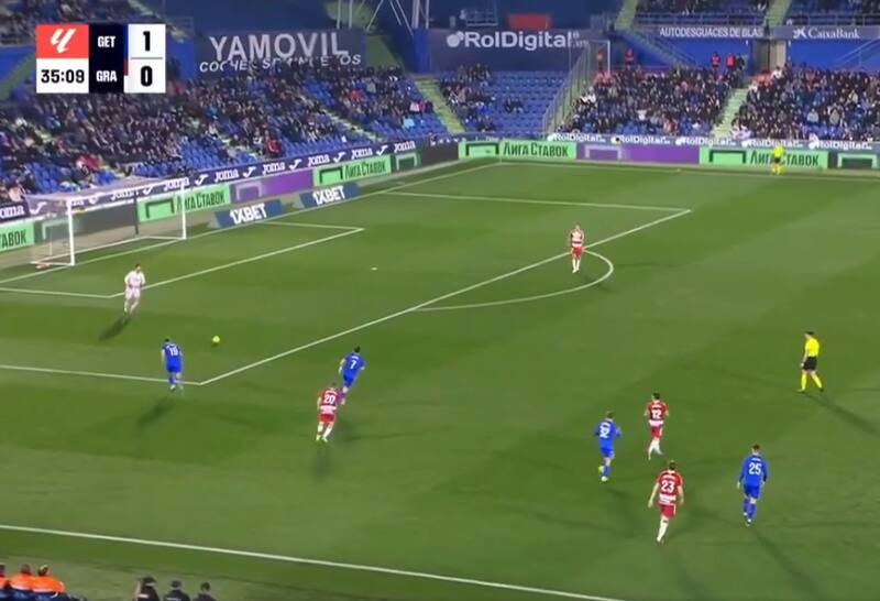 Tuvo una tarde para el olvido en España.