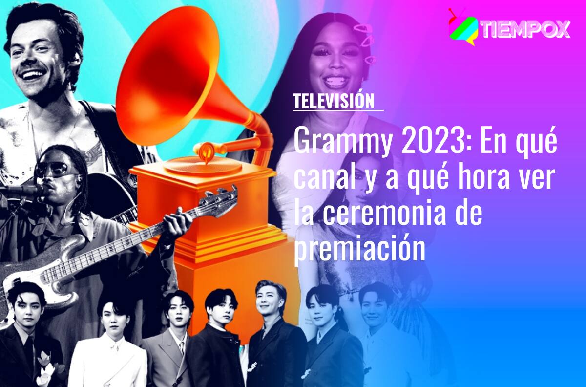 Grammy 2023: En qué canal y a qué hora ver la ceremonia de premiación
