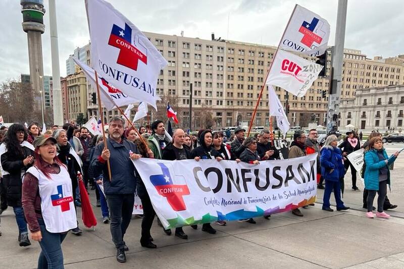 Dentro de los antecedentes de las movilizaciones de la confederación están los despidos de los funcionarios post Covid-19.