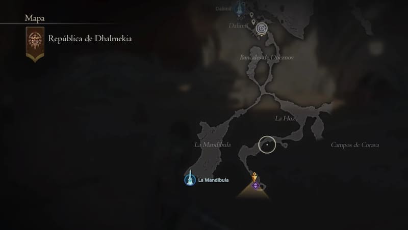 Ubicación Grimalkin. Créditos: Square Enix.