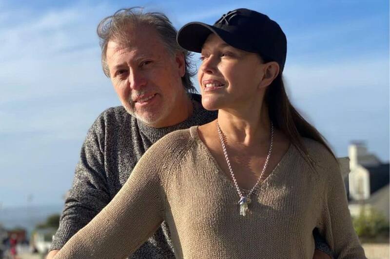 Carolina Arregui y su esposo, Roy Sothers, disfrutan de unas entretenidas vacaciones.