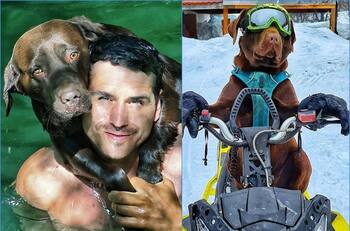 Pangal Andrade y el especial vínculo con su perrito, Bagual: "Él es todo, es como un hijo"