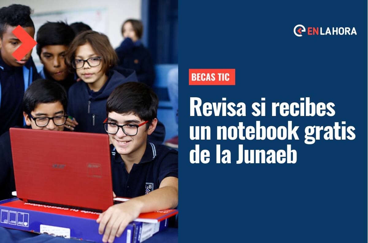 Becas TIC 2022: Junaeb comenzó a entregar computadores y un año de internet gratis a los alumnos beneficiados