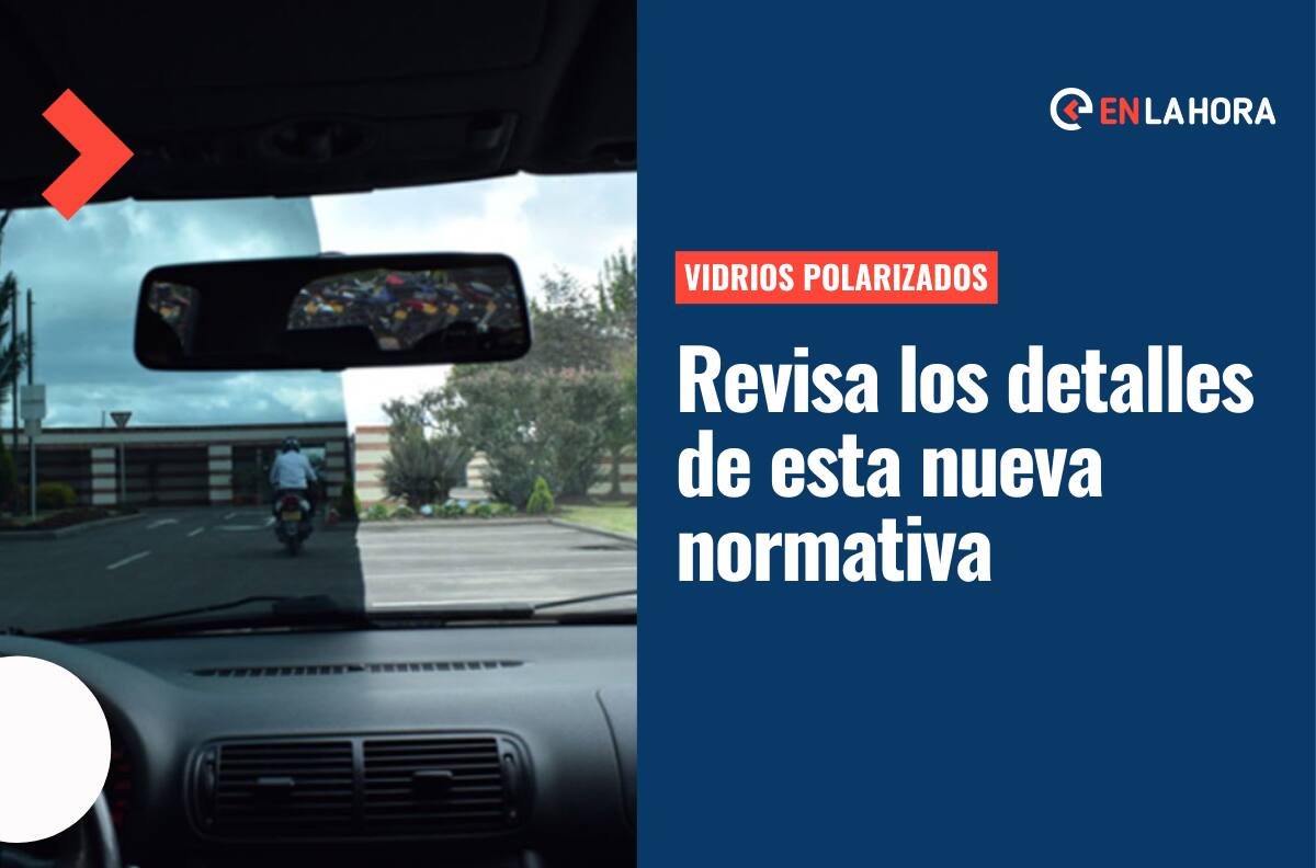 Vidrios polarizados: Hoy comienza marcha blanca para normativa sobre su uso
