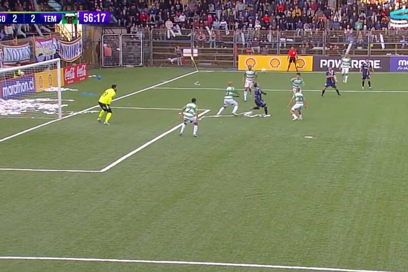 sorprendió con golazo de chilena en Copa Chile.