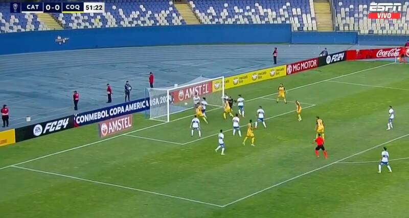 Autogol de la UC ante Coquimbo Unido.
