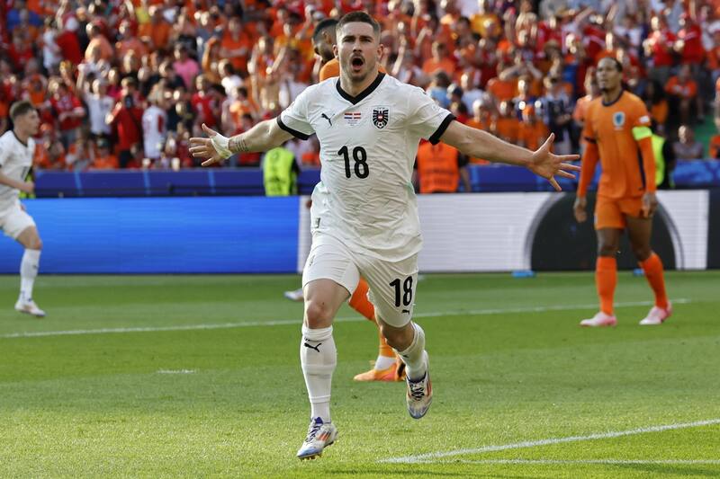 Austria le ganó a Países Bajos. EFE