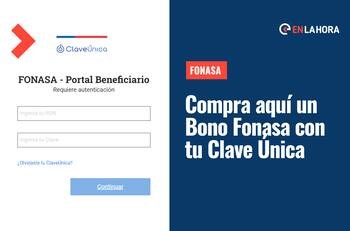 Fonasa: ¿Cómo puedo comprar un bono por internet con mi RUT y Clave Única?