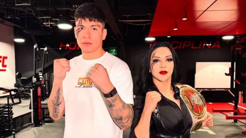 La luchadora le envió su apoyo a Bahamondes.