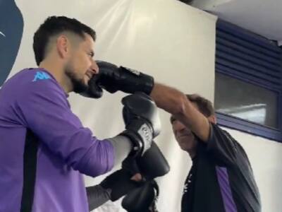 El cómico video que protagonizaron Gabriel Arias y Gustavo Costas tras supuesta polémica en Racing