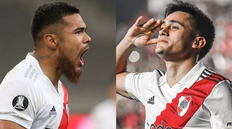 y Pablo Solari tuvieron que ser reemplazados en el duelo ante Talleres.