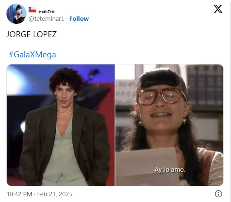 El paso del actor por la alfombra roja dejó divertidas reacciones en redes sociales.