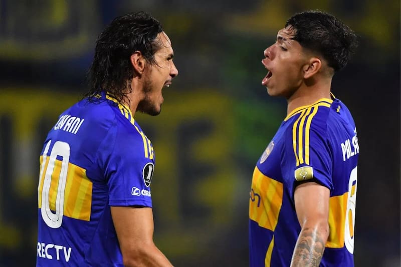 El chileno cometió un acto de indisciplina. Foto: @Libertadores.