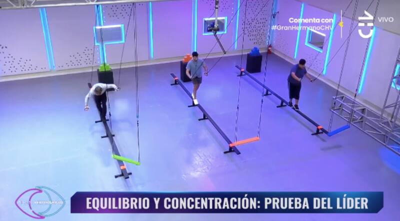 La competencia del líder de esta semana. Foto: CHV.