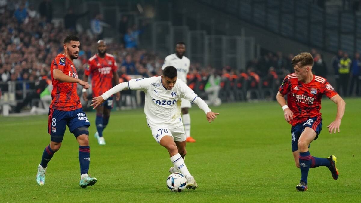 Con un participativo Alexis Sánchez: Olympique de Marsella venció al Lyon y cortó su mala racha en la Ligue 1