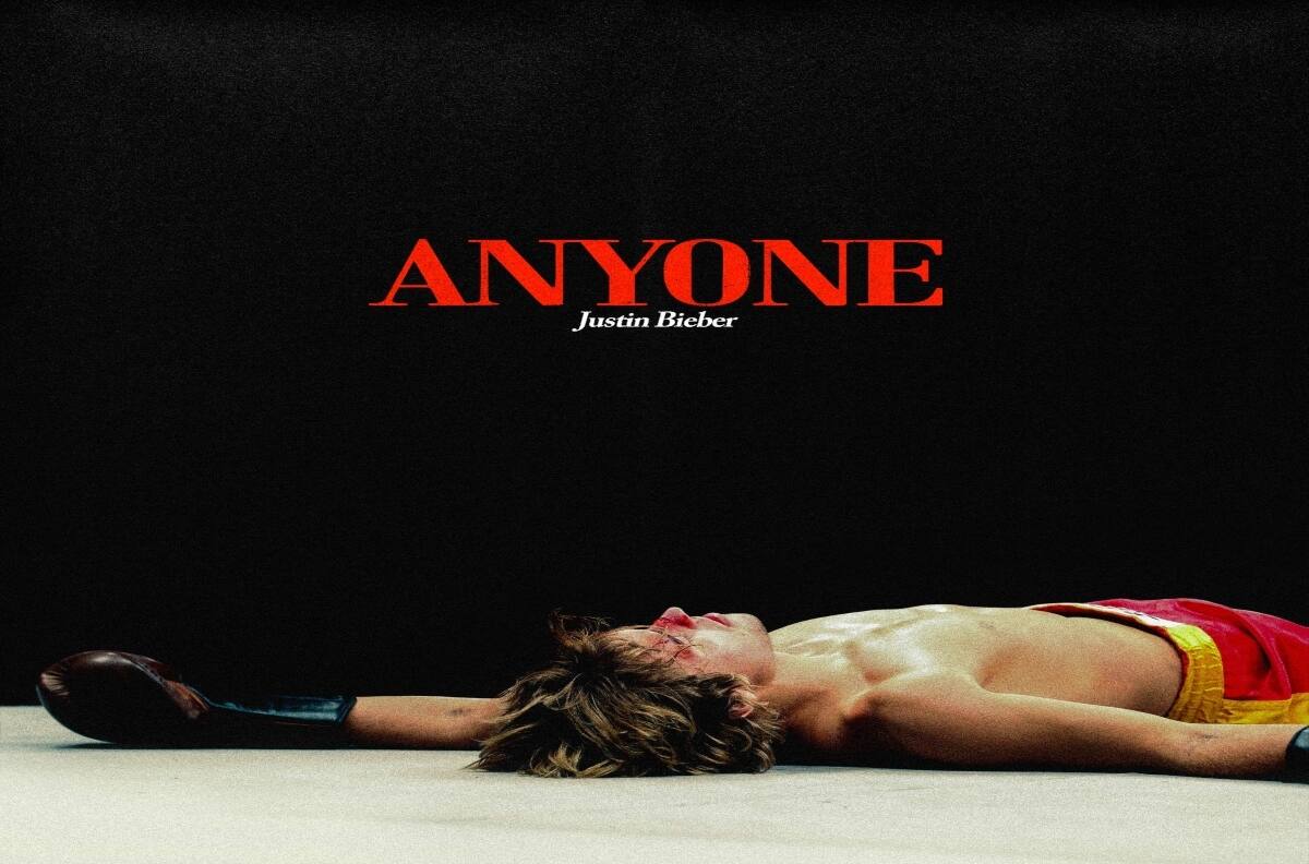 Justin Bieber estrenó su nueva canción "Anyone" en la noche de Año Nuevo