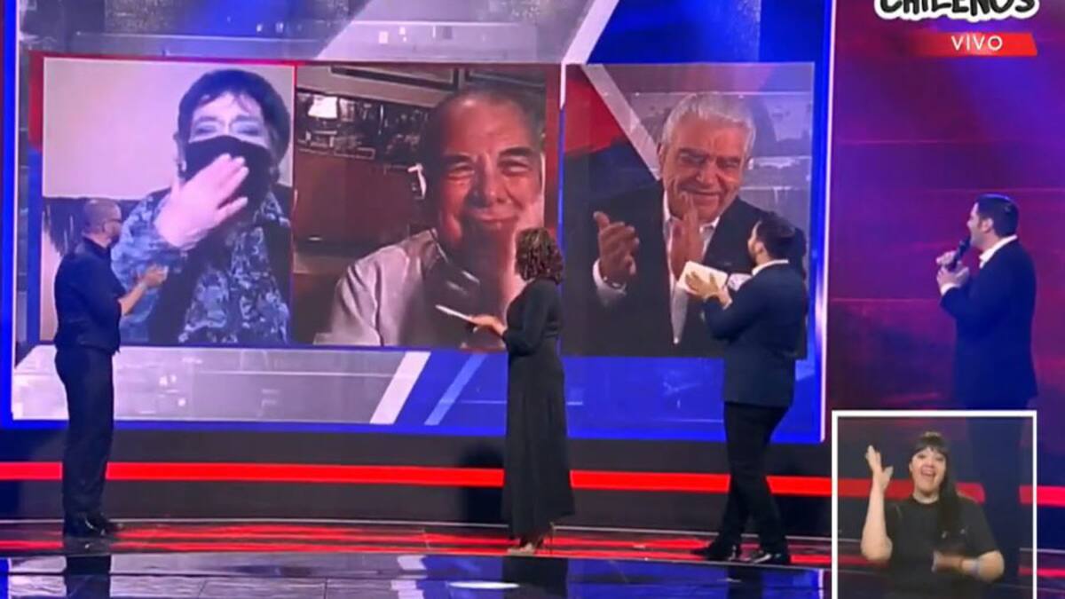 ¿Y Pablo Aguilera?: "Vamos Chilenos" realizó homenaje a Cecilia y Juan La Rivera que también incluía al locutor