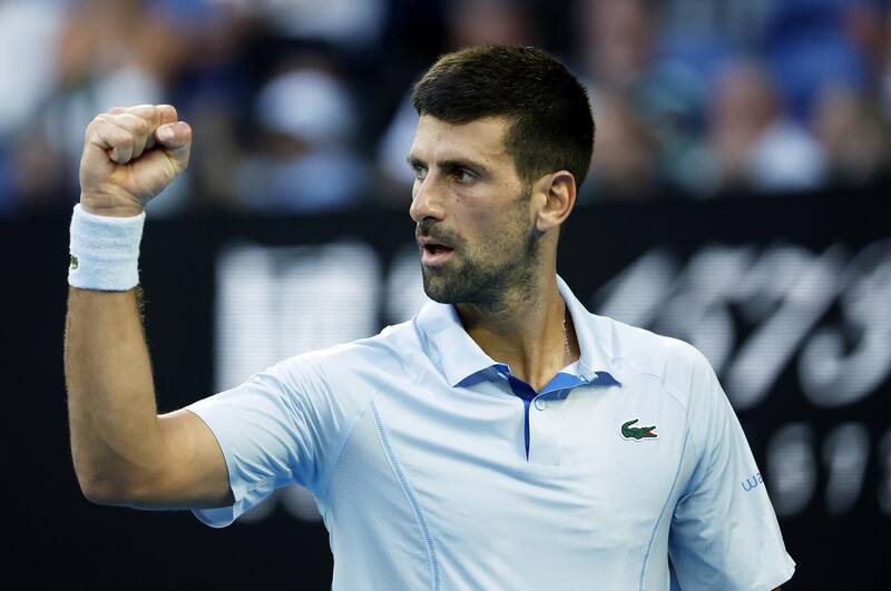 Novak Djokovic tiene un registro de siete triunfos y dos derrotas ante tenistas chilenos. EFE