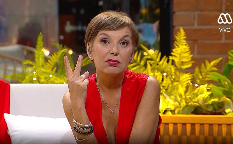 La animadora defendió el nombre de su podcast. Créditos: Mega