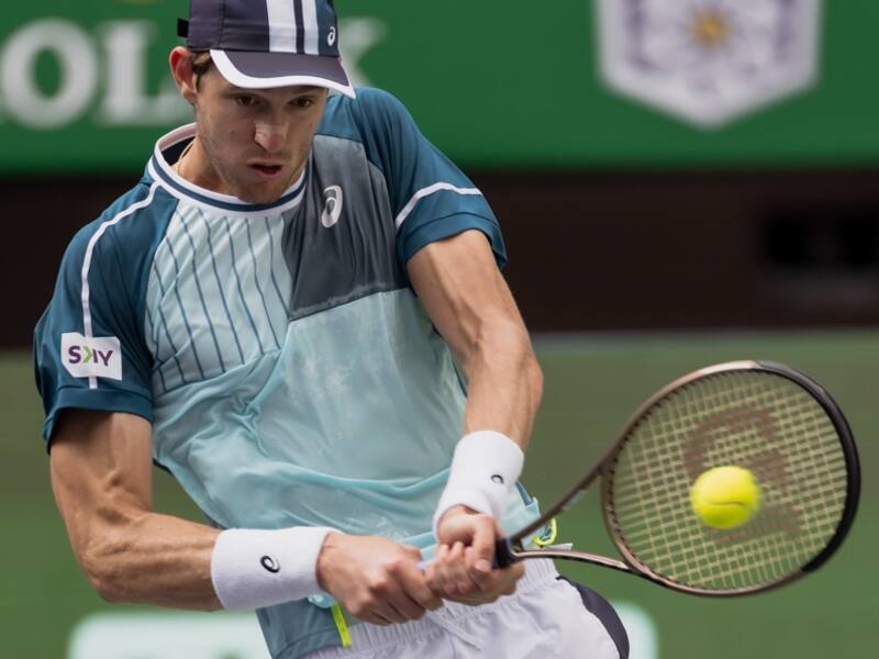 El chileno derrotó en tres sets a Diego Schwartzman para avanzar a cuartos de final del Masters 1000 de Shangai. (Foto: Agencia EFE).