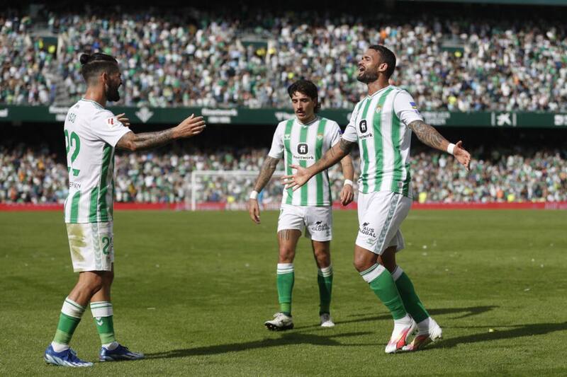 Los verdiblancos en La Liga.