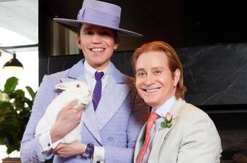 Quién es Eric Javits, vendedor de sombreros, carteras de lujo y expareja de Di Mondo