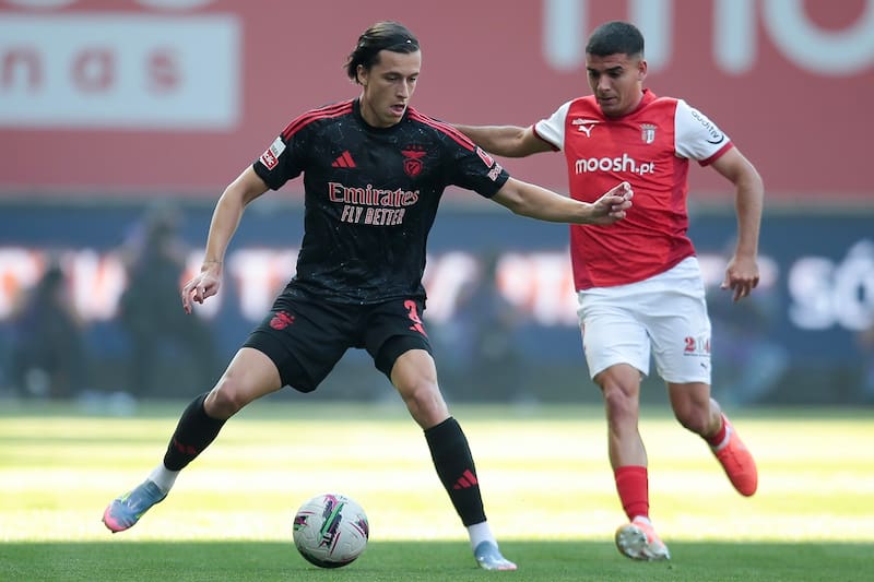 , lateral de Benfica que puede llegar a Real Madrid. EFE