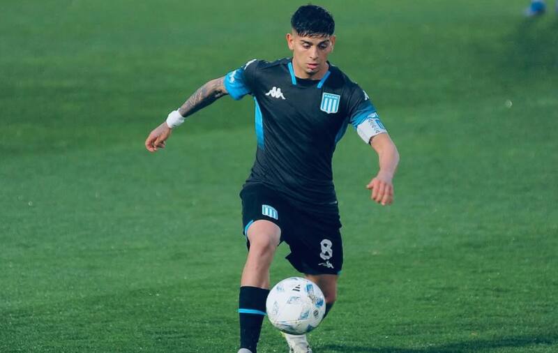 El jugador de 20 años dejó Racing Club.