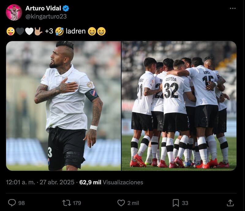 El mensaje del volante en redes sociales.