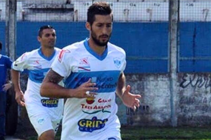 Gonzalo Sosa durante sus inicios en Gimnasia y Esgrima de Entre Ríos. Foto: Instagram Gonzalo Sosa.
