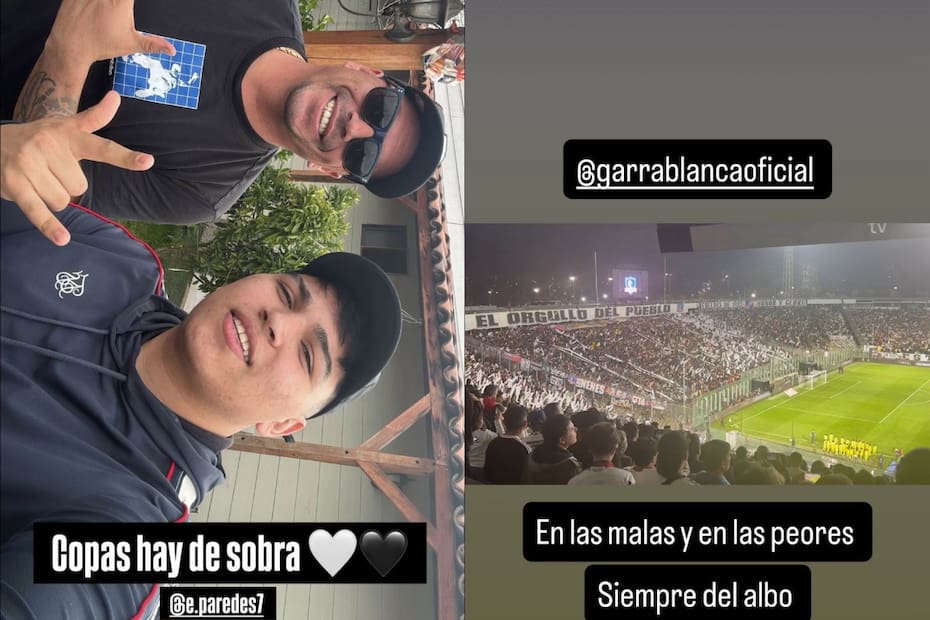 Esteban Paredes en Instagram.