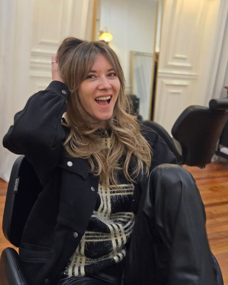 El nuevo look de la comunicadora de TVN.