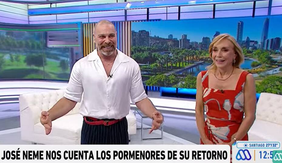 El matinal lideró la mañana de este martes. Créditos: Captura Mega
