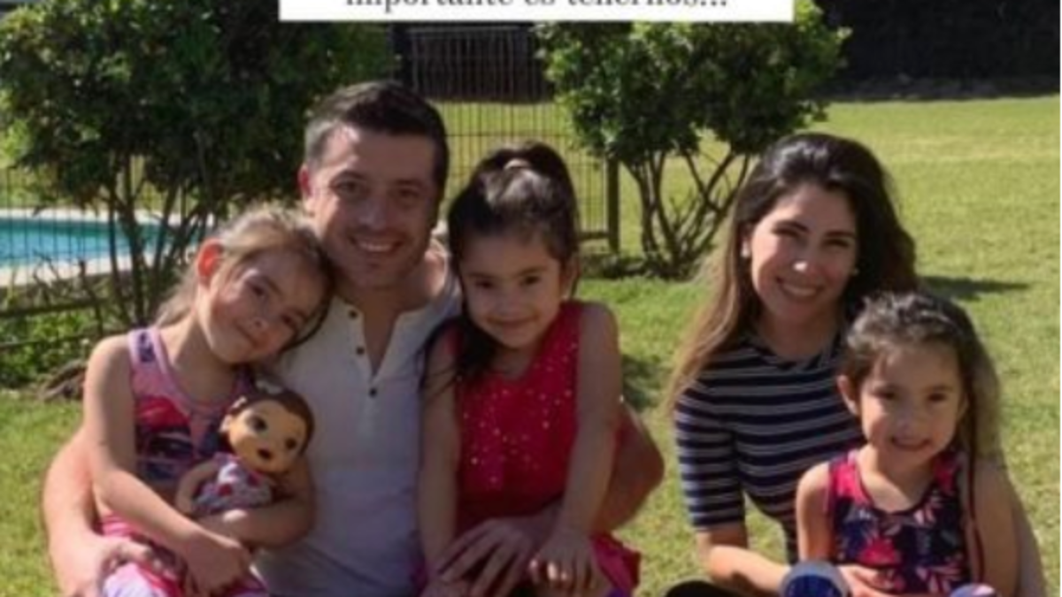 Leandro Martínez se sanó del coronavirus y agradeció en Instagram con tierna fotografía familiar
